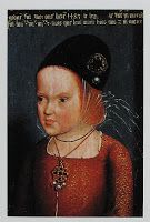 Mary of Burgundy as a child. 