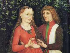 Marriage Maximilan I of Austria and Mary of Burgundy. 
